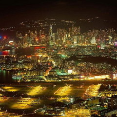 香港启德机场图片