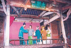 万涧古戏楼图片