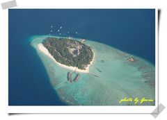 原住居民岛 空中鸟瞰Maldives居民岛4