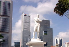 莱佛士登陆遗址图片