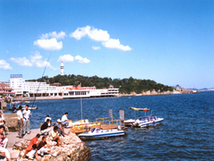 烟台山景区图片