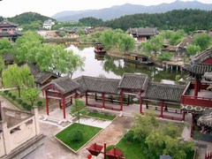 横店集团八面山影视城图片