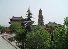 普救寺图片