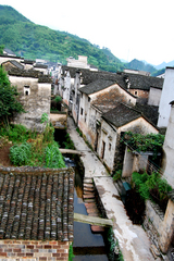 绩溪太极湖村图片