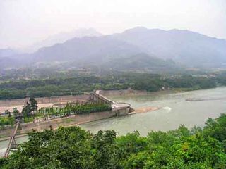 都江堰全景
