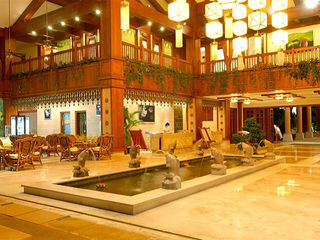 三亚南山迎宾馆大堂