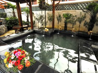 露天泡池