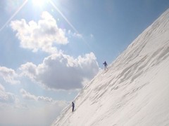 长白山滑雪场图片