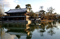 避暑山庄风景区图片