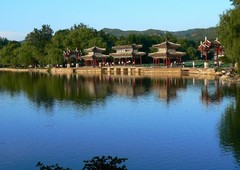 避暑山庄风景区图片