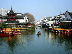 南京夫子庙秦淮风光带景区图片